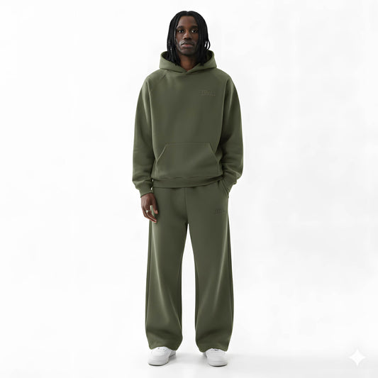 GREEN CORE SWEATPANTS