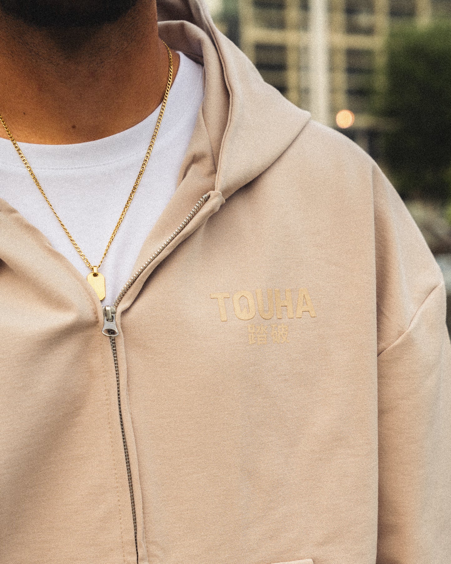 TOUHA Boxy Zip Hoodie