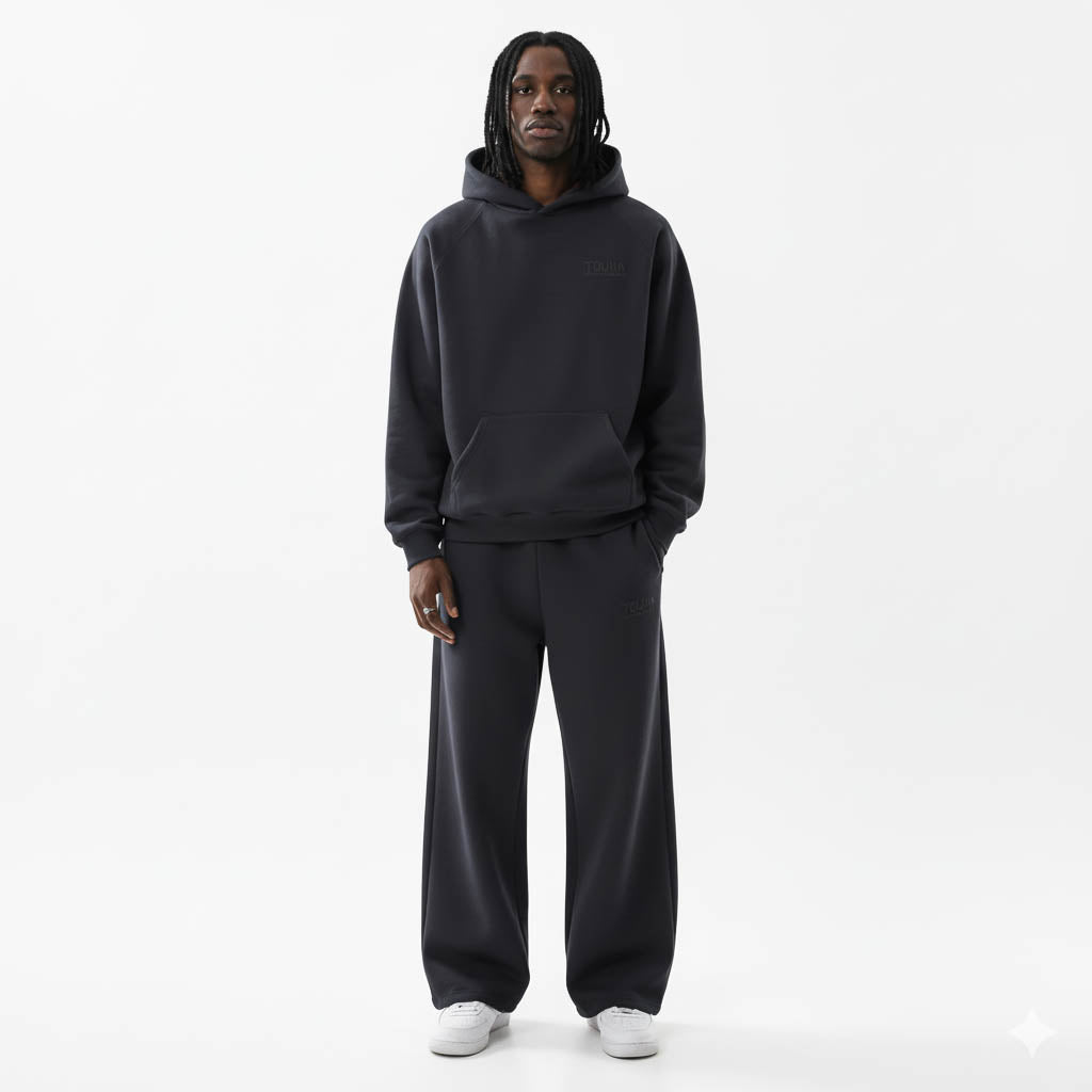 DARK GREY CORE SWEATPANTS