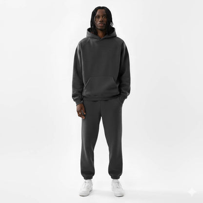 DARK GREY CORE HOODIE