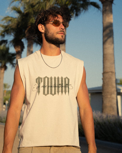 TOUHA Crop Boxy tank