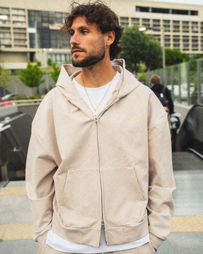 TOUHA Boxy Zip Hoodie