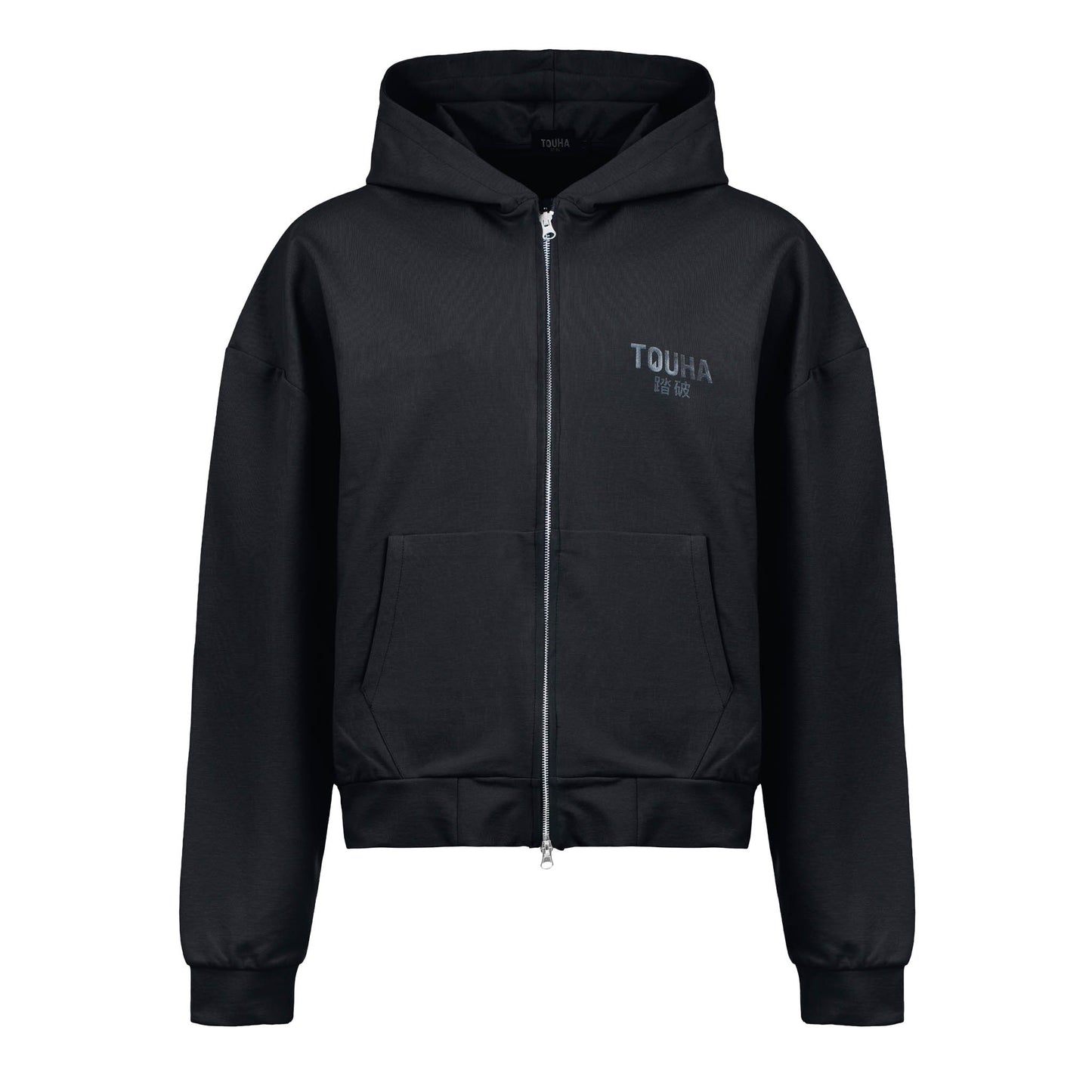 TOUHA Boxy Zip Hoodie