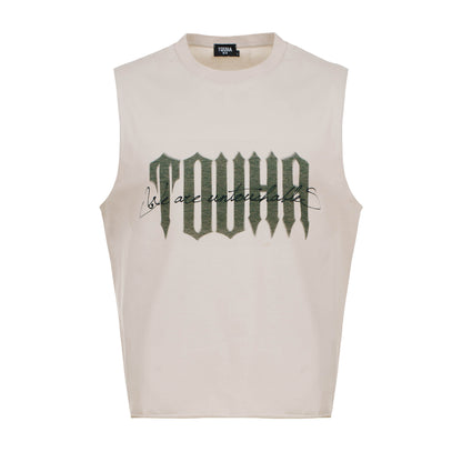 TOUHA Crop Boxy tank
