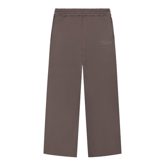 BROWN CORE SWEATPANTS