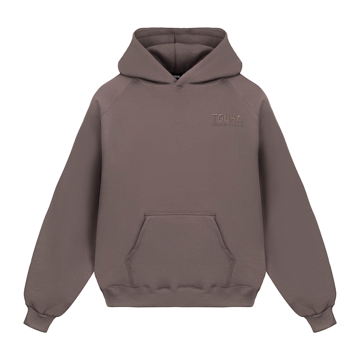 BROWN CORE HOODIE