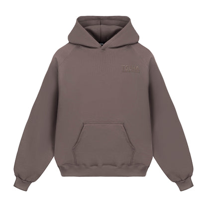 BROWN CORE HOODIE