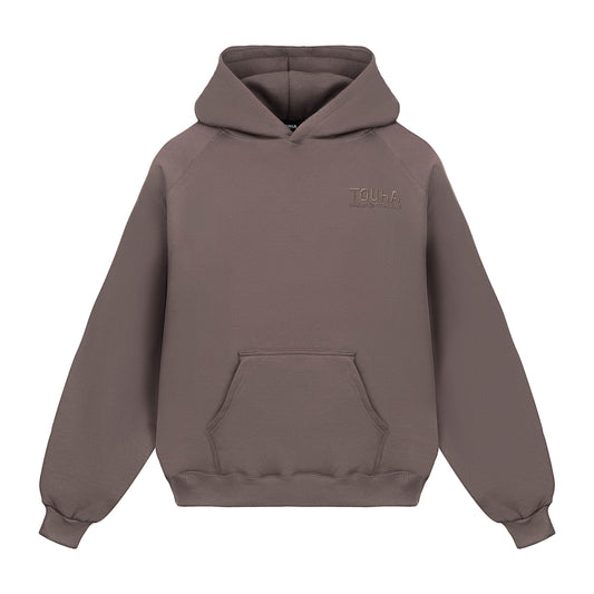 BROWN CORE HOODIE